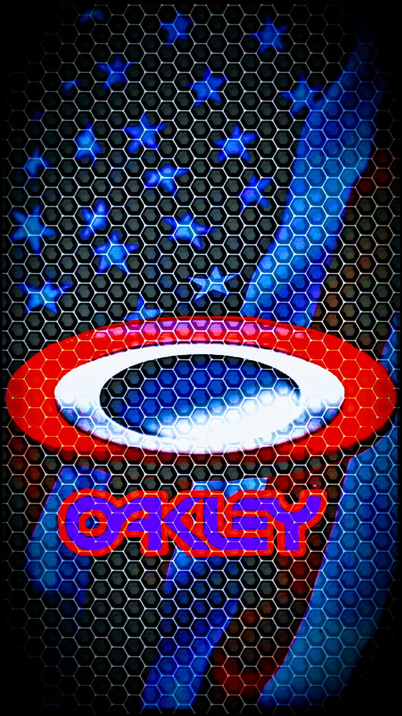 oakley red logo wallpaper