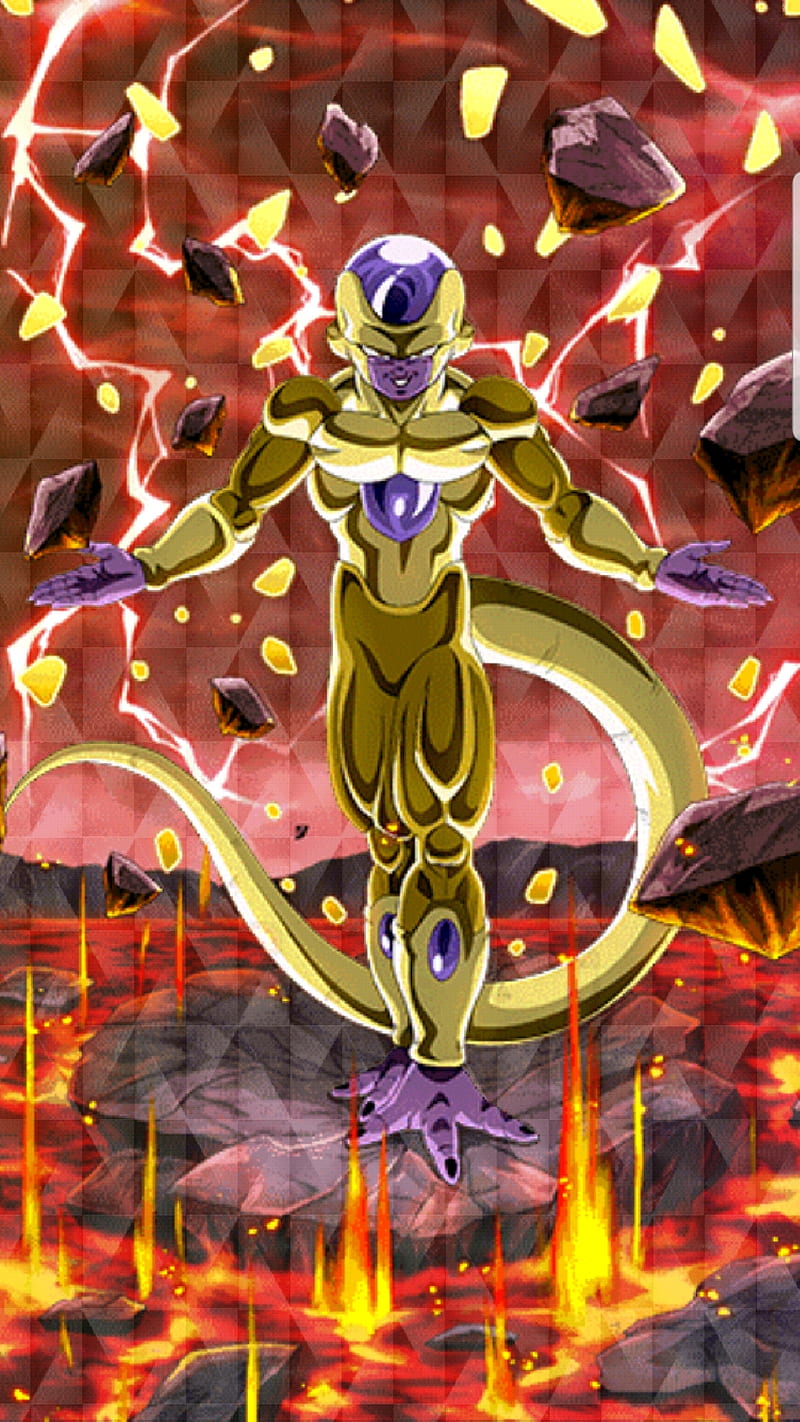 Golden Freiza, dragonball, dragonballz, super, red, dokkan, legends ...