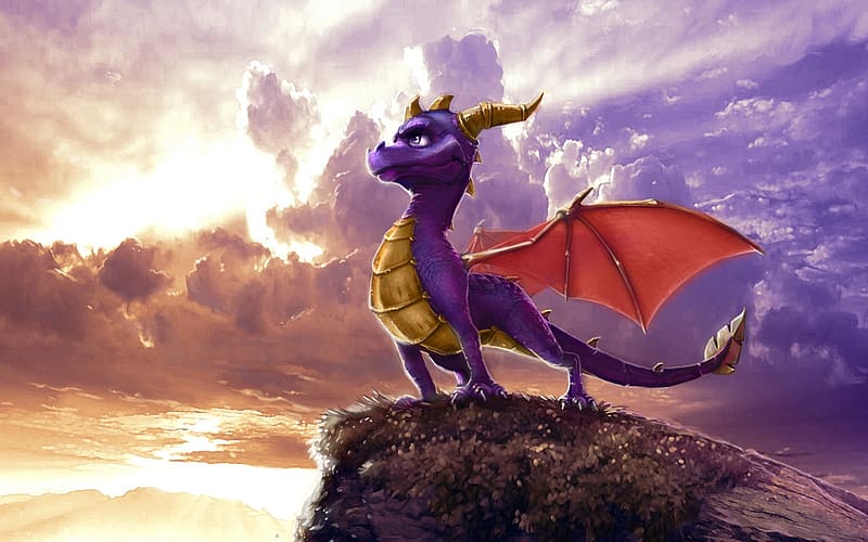 Dragon, Video Game, Spyro (Character), The Legend Of Spyro: Dawn Of The Dragon, HD wallpaper