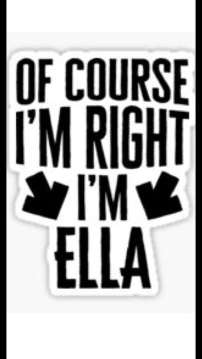 Ella Name Posters for Sale  Redbubble