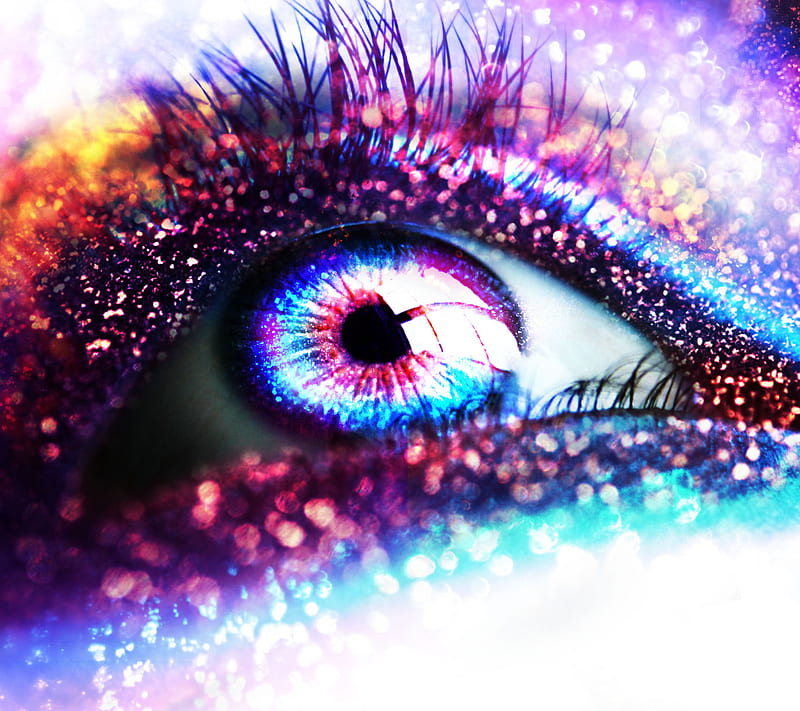 Glitter Eyes, HD wallpaper