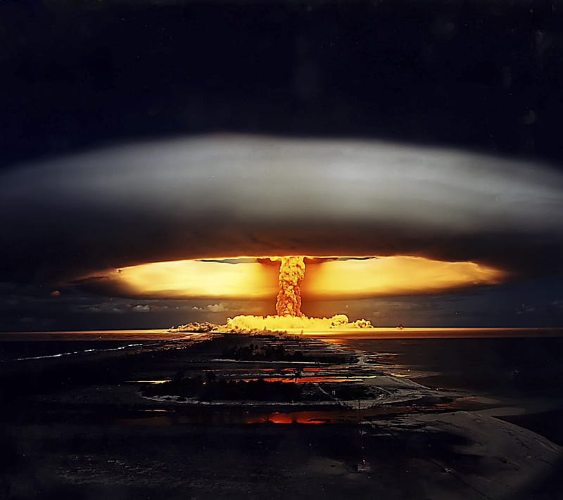 The End, apocalypse, art, atom, bomb, color, conflict, military, nuclear, guerra, HD wallpaper