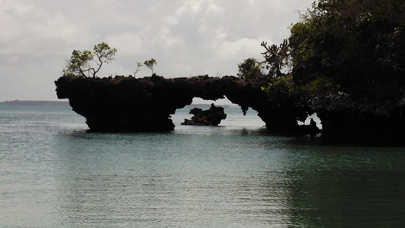 Menai Bay lagoon. Zanzibar, lagoon, Zanzibar, Indian ocean, volcanic rock, africa, HD wallpaper