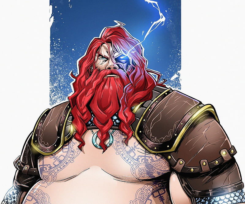 Fanart God of War Ragnarok Thor : r/GodofWar