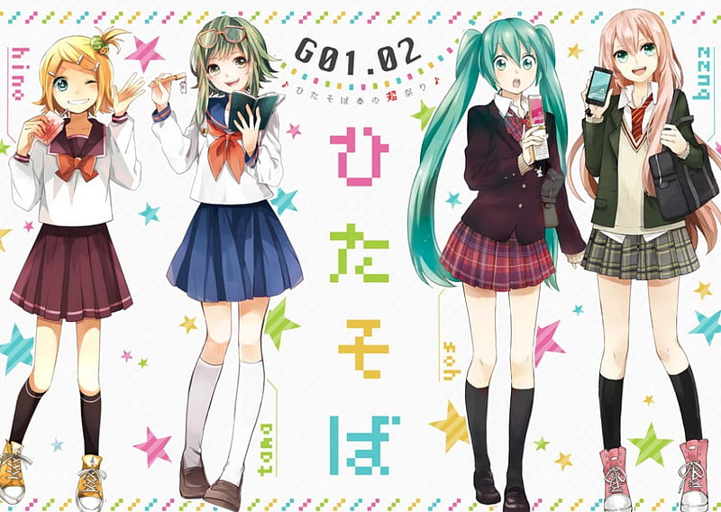 Anime Anime Girls Classroom IA (Vocaloid) School Uniform vocaloid wallpaper, 3000x2400, 1053027