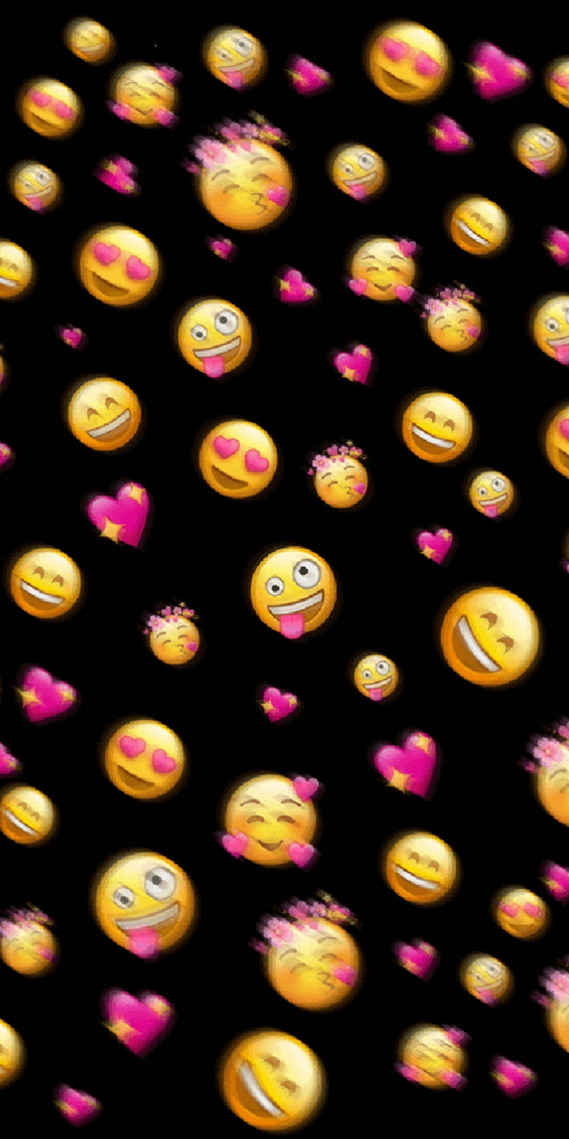 Emoji, aesthetic, blushing, cute, corazones, mood, pink, HD phone wallpaper  | Peakpx