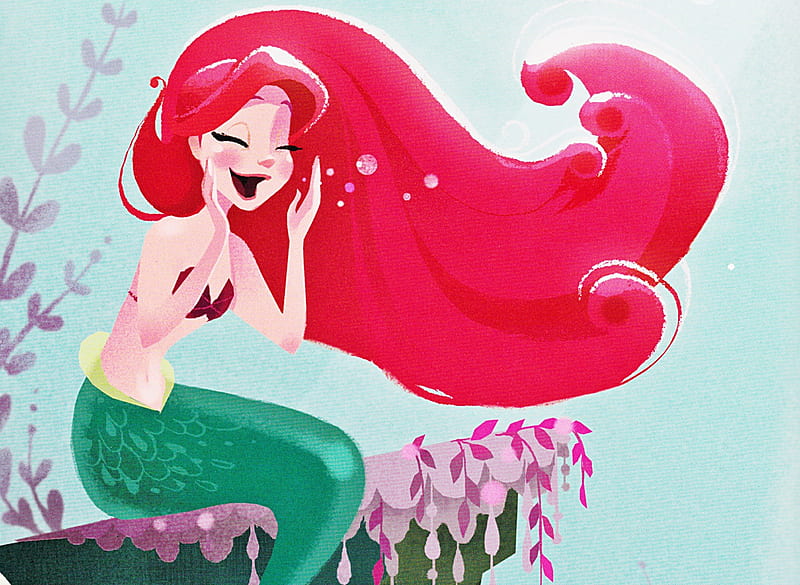 ariel the little mermaid tumblr wallpaper