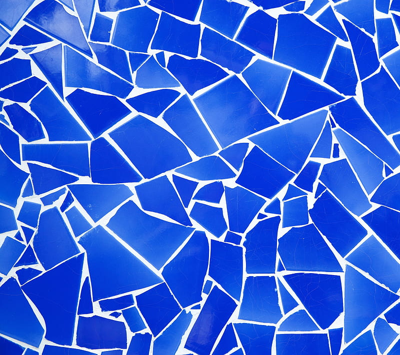 Splinters Glass, abstract, background, blue, splinter, HD wallpaper