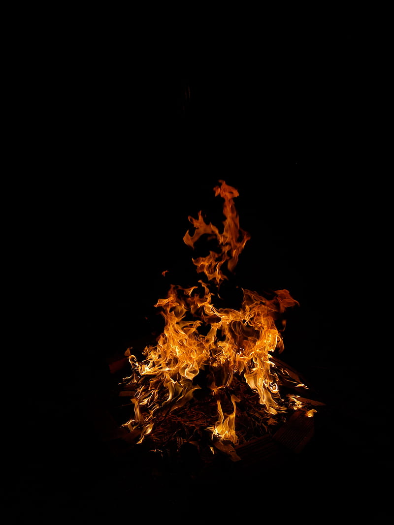 fire, calido, firr, flame, flames, luz, HD phone wallpaper