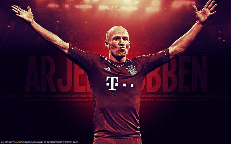 Arjen Robben, Bayern Munich, Dutch, Bayern, Robben, Arjen, Footballer, Bayern Munchen, Football, Soccer, HD wallpaper