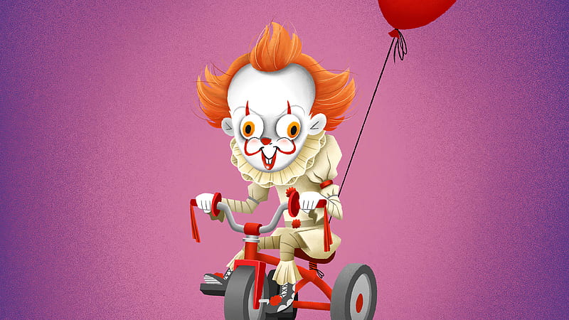 Pennywise Lets Float , pennywise, it, clown, movies, HD wallpaper