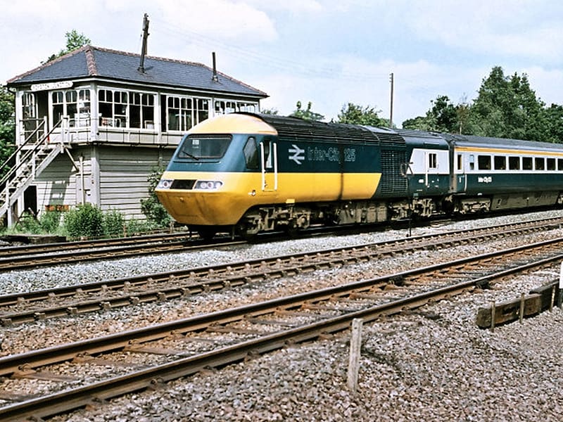 British Rail Inter City Express 125 Hi Speed 1975, eighht or more carriages, hi speed train, buffet car, two engines, HD wallpaper