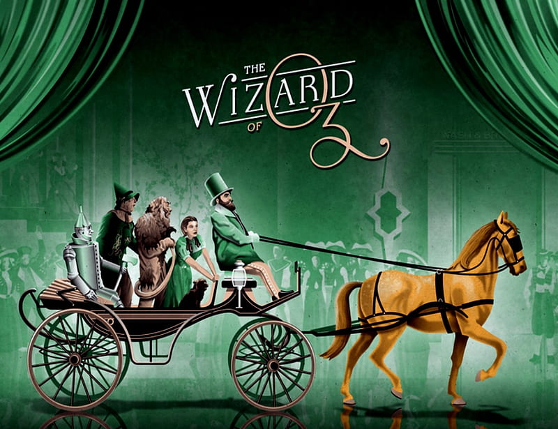 Yellow Horse Wizard Of Oz, Yellow, Entertainment, Horse, Wizard Of Oz, Emerald City, HD wallpaper