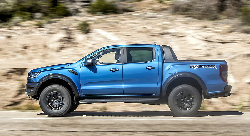 2019 Ford Ranger Raptor (Color: Performance Blue) - Side , car, HD wallpaper