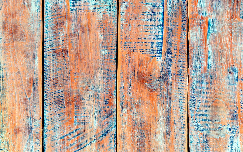 orange wood texture, old wood planks, planks texture, brown planks texture, vertical planks, HD wallpaper