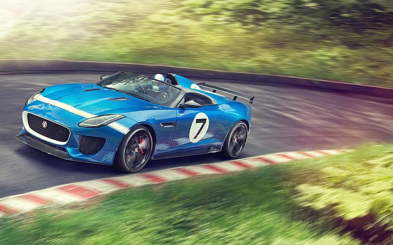 Jaguar F-Type Concept raceway, 2018 cars, sportscars, F-Type, Jaguar, HD wallpaper