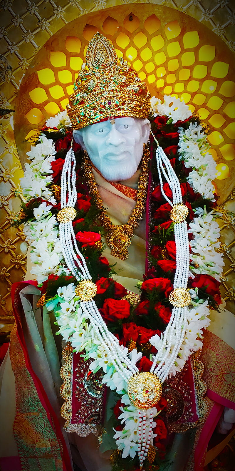 Sai baba, lei, jewellery, HD phone wallpaper | Peakpx