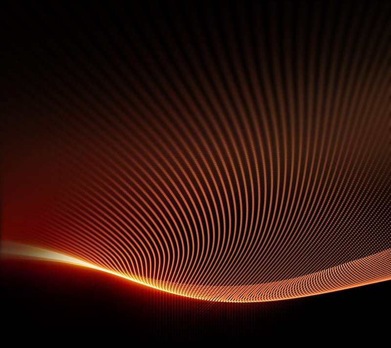Wave Charge, abstract, black, charge, droid, red, samsung, wave, HD wallpaper