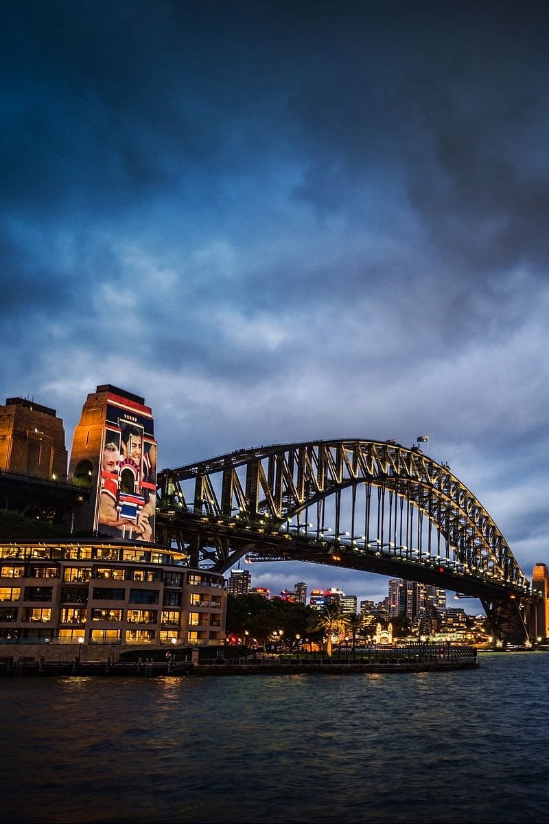 Sydney, Australia, Sydney Harbour Bridge, Bridge, City Nightlife Iphone 4s 4 For Parallax Background, HD phone wallpaper