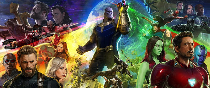 Avengers Infinity War, Avengers, Marcel, guerra, movie, Infinity, HD wallpaper