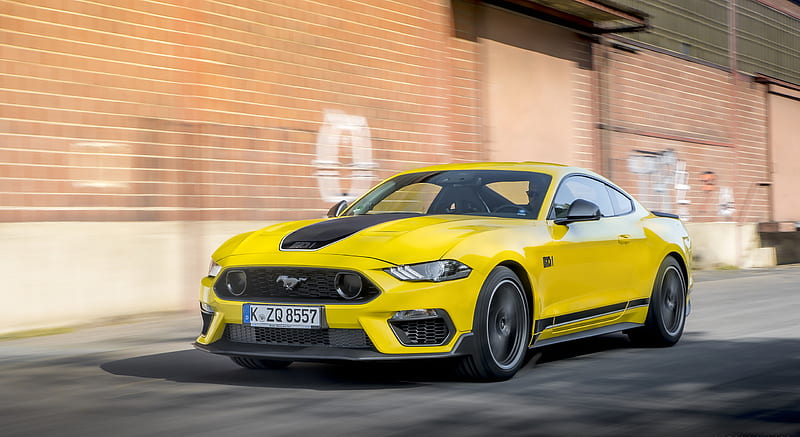 2021 Ford Mustang Mach 1 (EU-Spec) (Color: Grabber Yellow) - Front ...