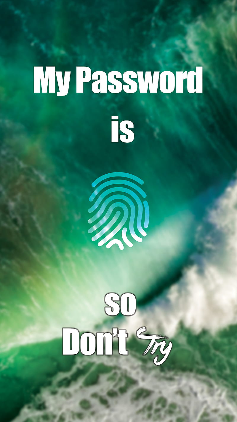 Iphone , fingerprint, funny, HD phone wallpaper