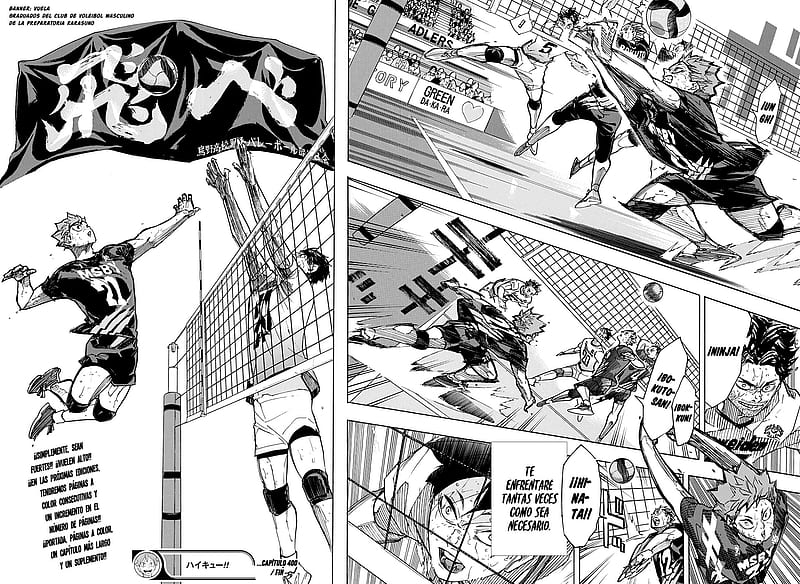 Haikyuu Volleyball Manga