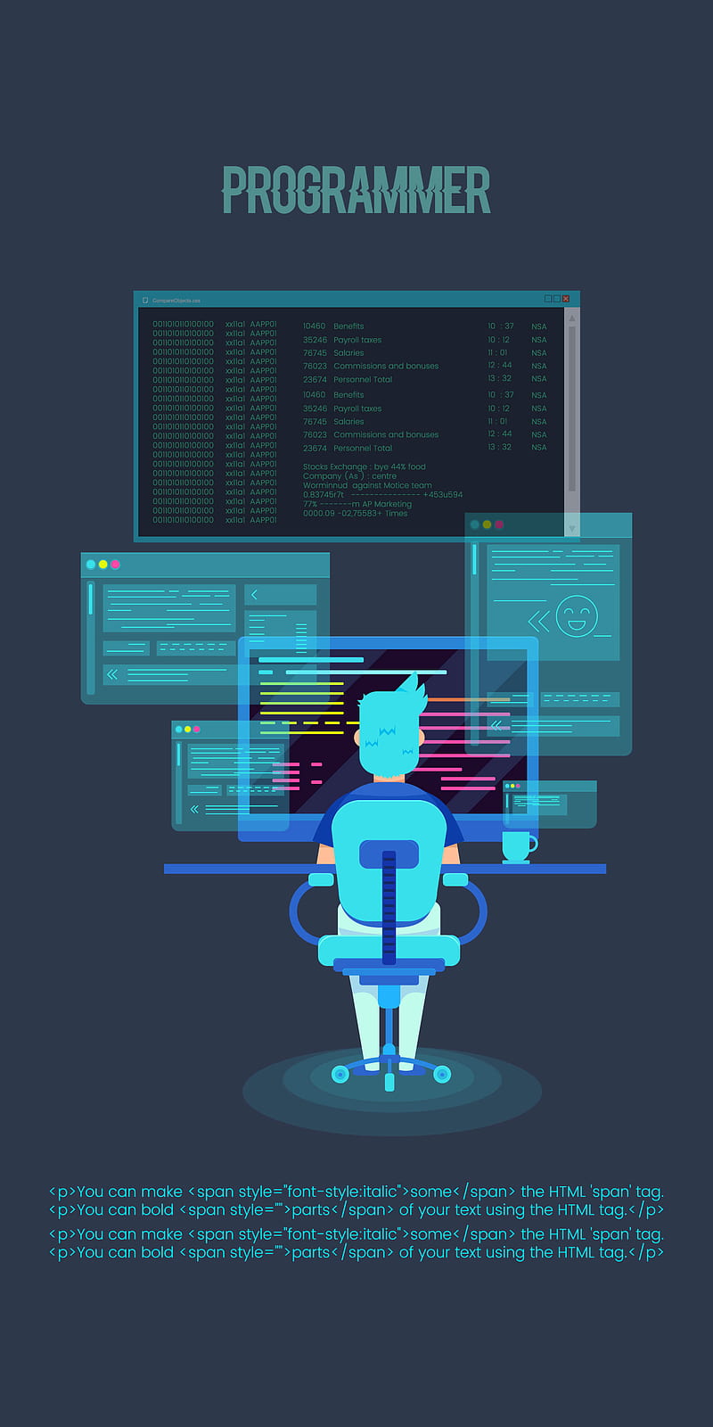 Programming, code, screen, HD wallpaper