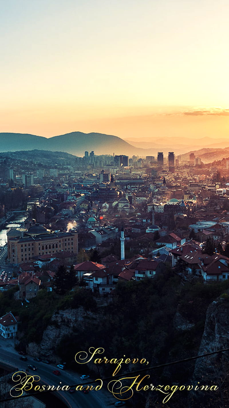 Sarajevo, bih, bosna, bosnia, rbih, vijecnica, vrhbosna, HD phone wallpaper