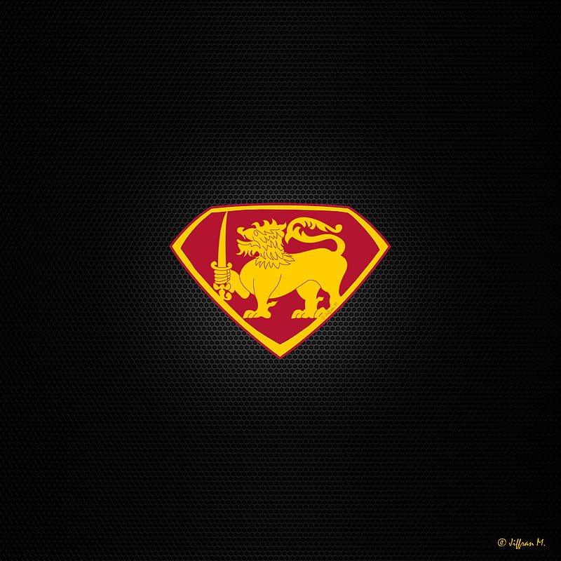 Super SL Black, ceylon, lanka, man of steel, sri, sri lanka, superman, supersl, HD phone wallpaper