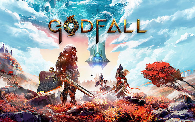 GodFall, poster, promo materials, new games, popular games, HD wallpaper