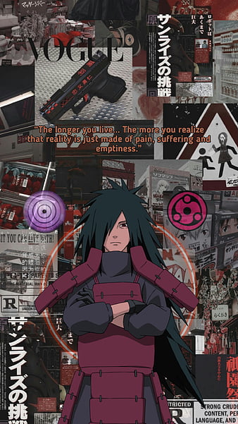 Madara Aesthetic, aeathetic, anime, naruto, HD phone wallpaper | Peakpx