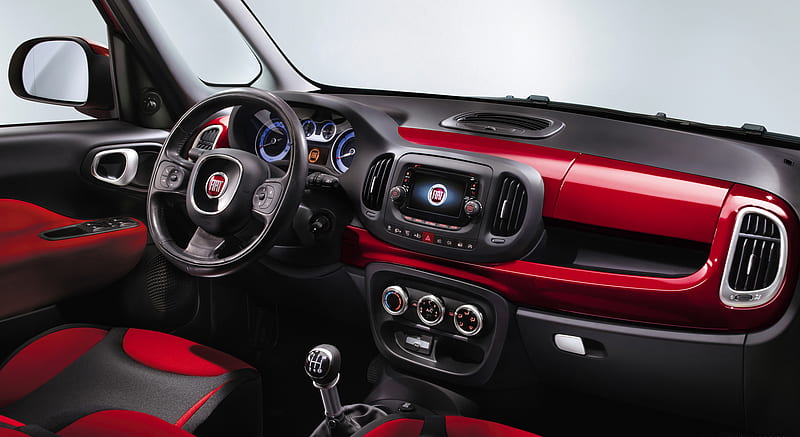 2013 Fiat 500l Interior Car Hd Wallpaper Peakpx