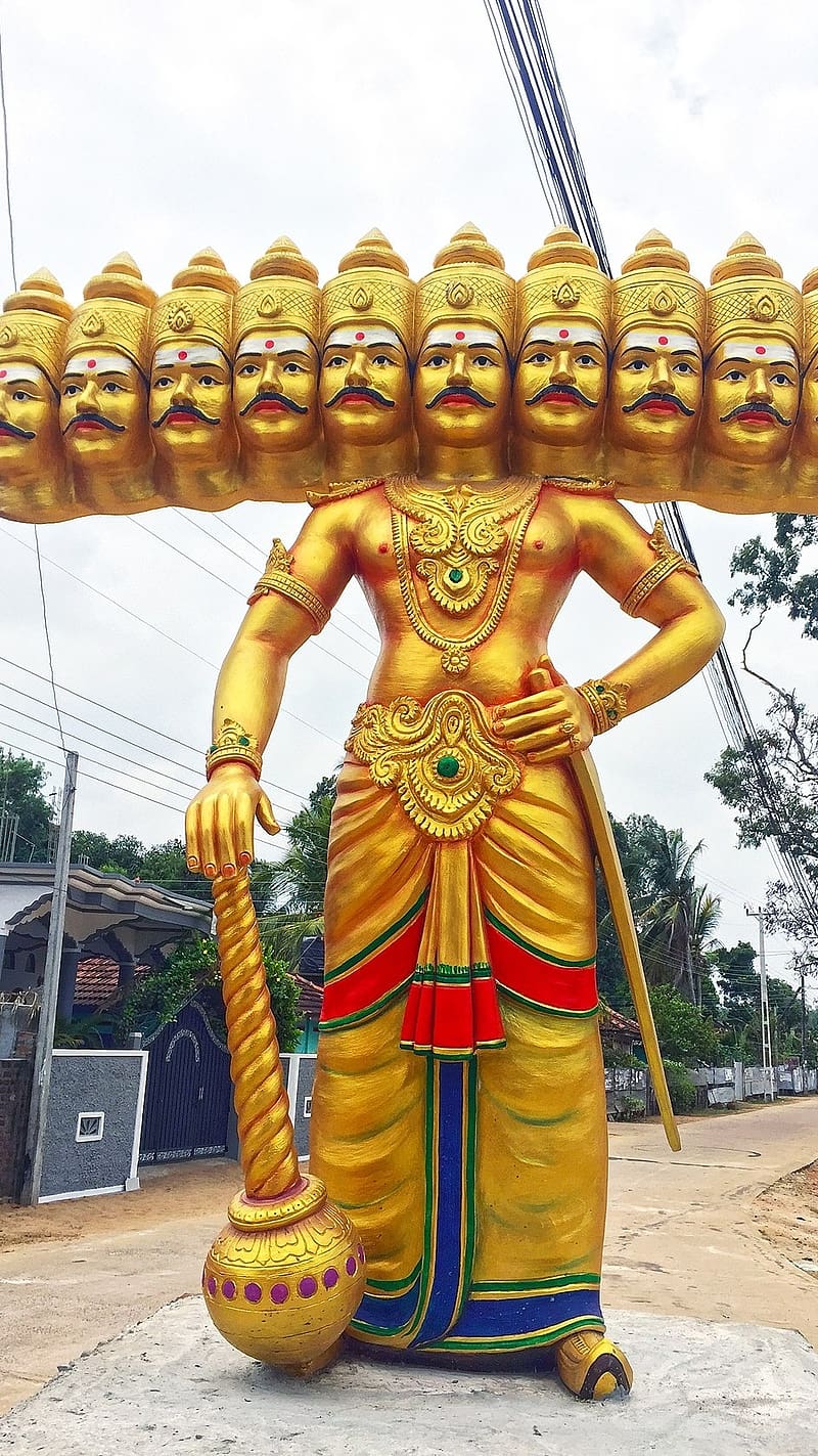Ravan, idol, god, HD phone wallpaper