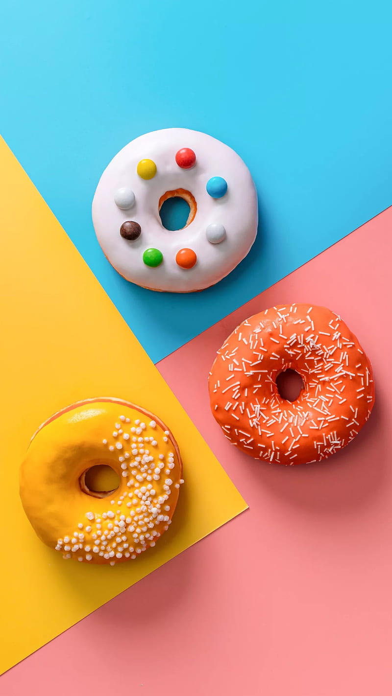 Donuts, sweat, round, , food, HD phone wallpaper | Peakpx