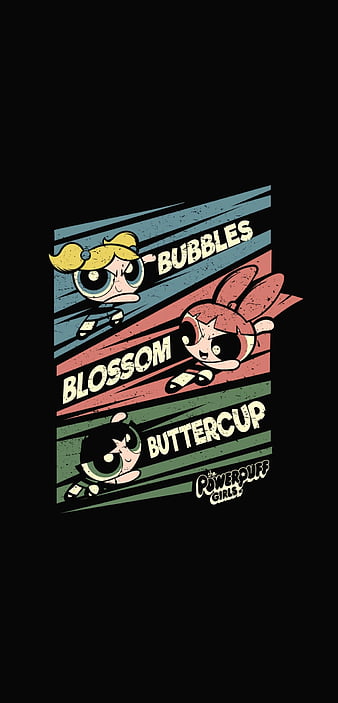 Power Puff Girls, anime, blossom, bts, bubbles, buttercup, cartoon ppg,  cool, HD phone wallpaper