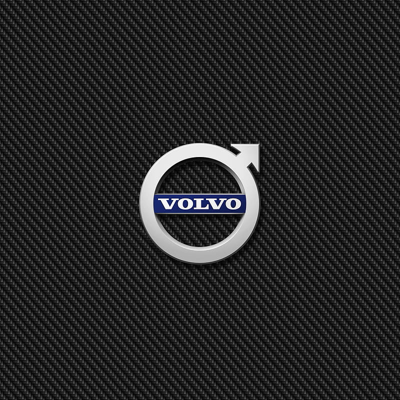 Volvo Carbon, logo, HD phone wallpaper