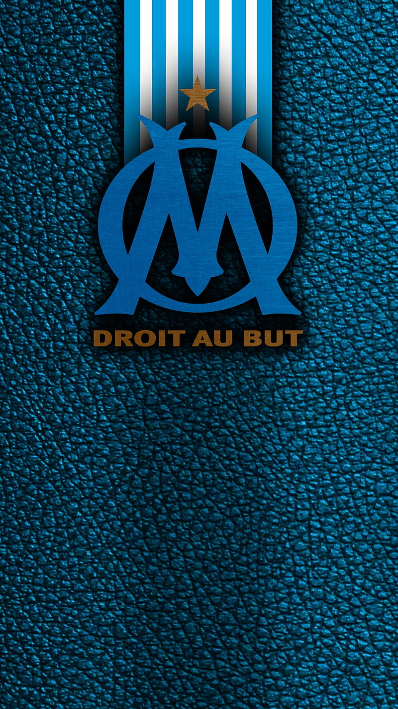 marseille, om, football, soccer, logo, HD phone wallpaper