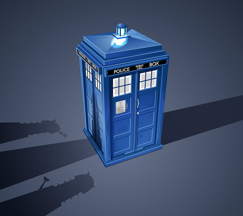 The tardis, blue, box, dalek, doctor, doctor who, tardis, who, HD wallpaper