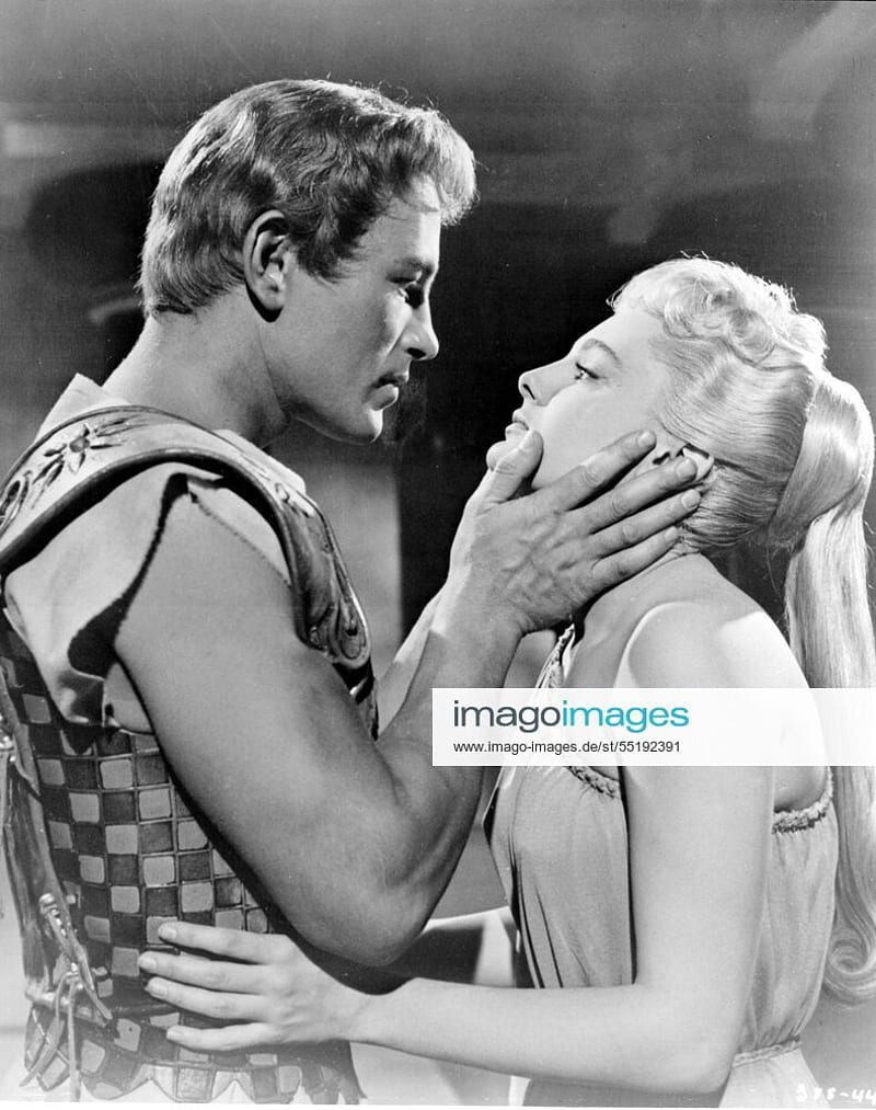 Helen of Troy Movie Set D ROSSANA PODESTA as Helen of Troy and JACQUES SERNAS as Paris, HD phone wallpaper