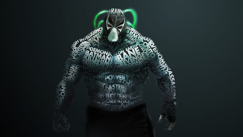 Bane 2020, bane, superheroes, artwork, HD wallpaper