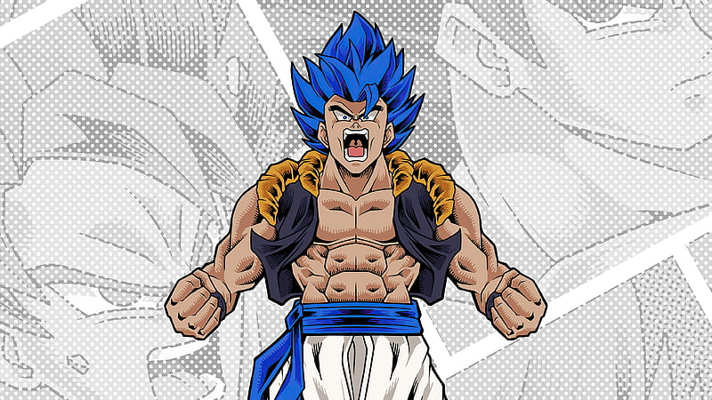 ArtStation - gogeta blue from dragonball:Broly movie