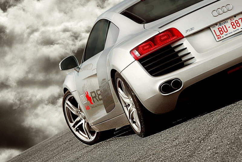 Audi R8 , car, audir8, r8, tuning, audi, HD wallpaper