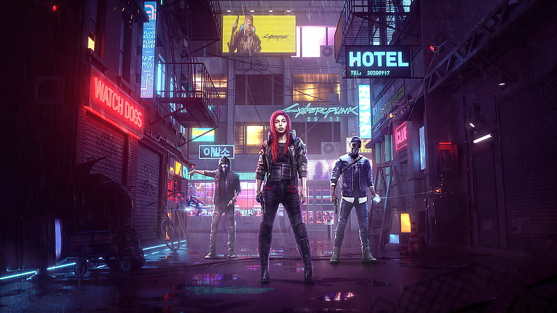 Cyberpunk 2077 Game Poster, HD wallpaper