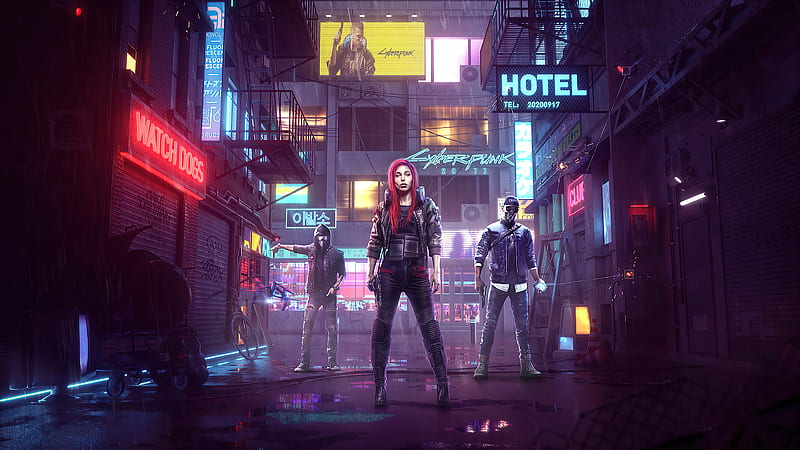 Wallpaper wallpers, Wallpaper 1920x1080, cyberpunk 2077, cybepunk2077 for  mobile and desktop, section игры, resolution 1920x1080 - download