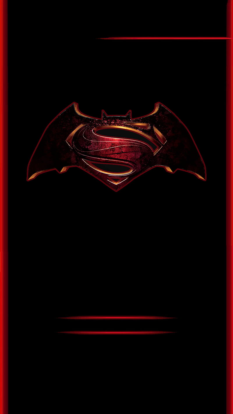 Superman vs Batman, batman, comic, dc, edge, hero, superman, HD phone wallpaper
