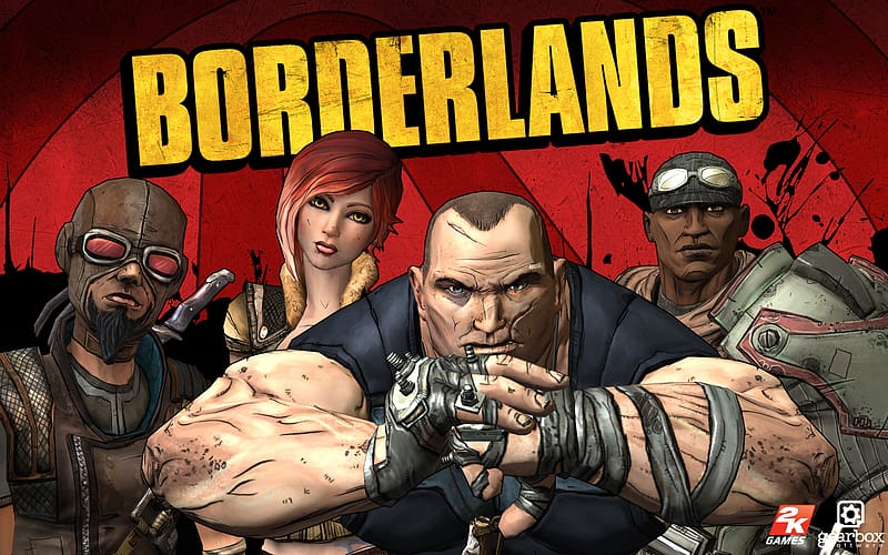 Video Game, Borderlands, Lilith (Borderlands), Brick (Borderlands), Mordecai (Borderlands), Roland (Borderlands), HD wallpaper