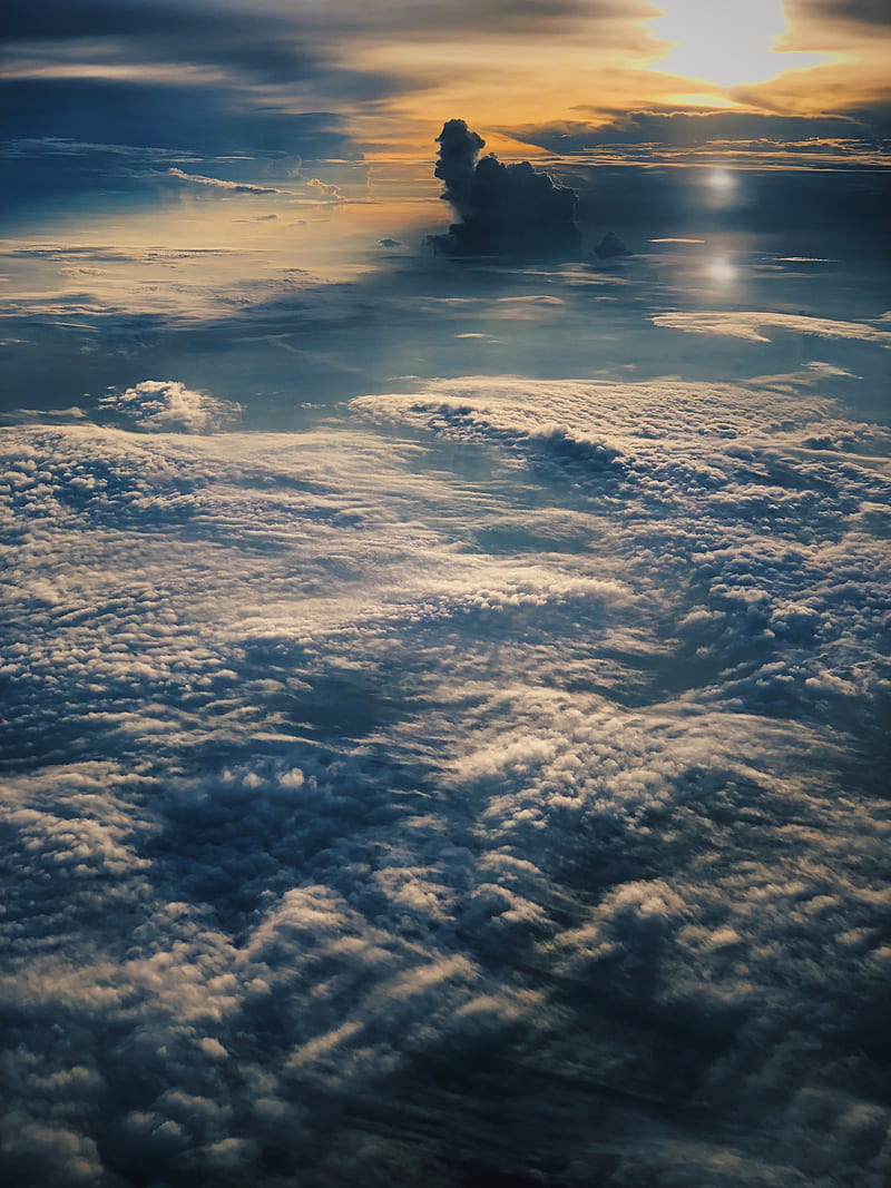 Plane Flying Through Aesthetic Clouds 4K phone wallpaper [2610x5655] and  [1080x2340]. : r/AestheticWallpapers