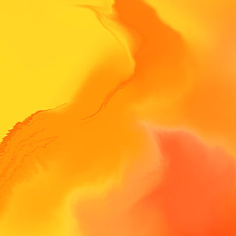 Paint, yellow, orange, wavy, HD phone wallpaper | Peakpx