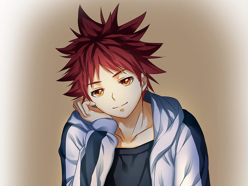 Soma Yukihira, anime, food wars, guys, new anime, HD phone